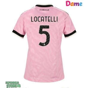 Juventus Manuel Locatelli #5 Replika Udebanetrøje Dame 2026-27 Kortærmet